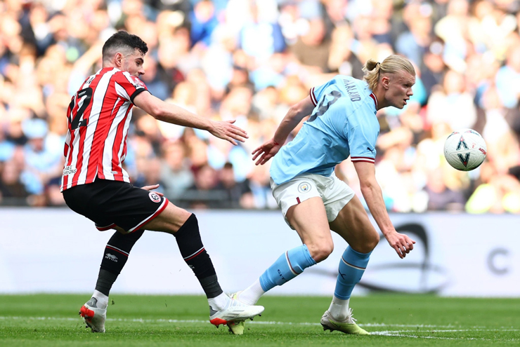Man City vào chung kết FA Cup, chờ đợi Man United
