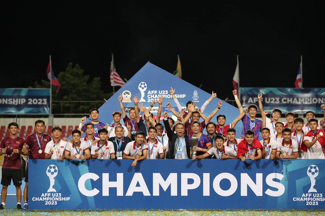 Vô địch U23 Đông Nam Á, U23 Việt Nam được thưởng lớn