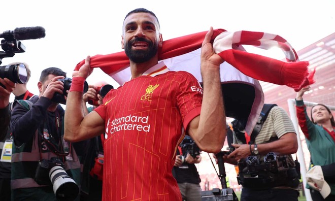 Liverpool vô địch Ngoại hạng Anh 2024/25 sớm 4 vòng