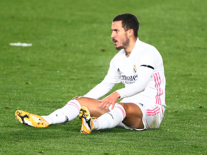 Tin mới nhất bóng đá sáng 6/3: Eden Hazard tái phát chấn thương